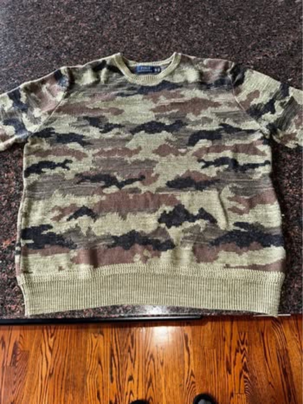 Ralph Lauren Camouflage Crewneck Sweater (XL)